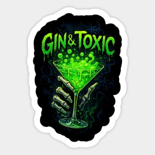 Gin & Tonic / Gin & Toxic Sticker